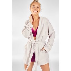 NWT Fabletics Brinley Hooded Cardigan Large